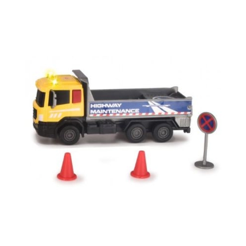 Echipa de utilaje camion cu semne de circulatie 17 cm