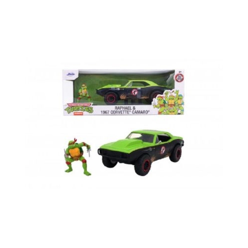 Masinuta metalica Testoasele Ninja Raphael Chevy Camaro 1 24 Jada