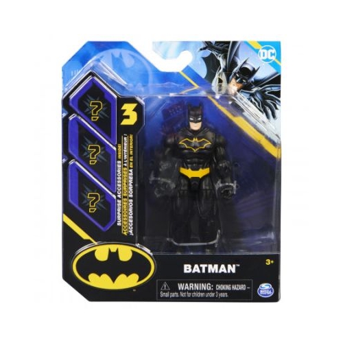 Figurina Batman articulata 10 cm cu 3 accesorii surpriza