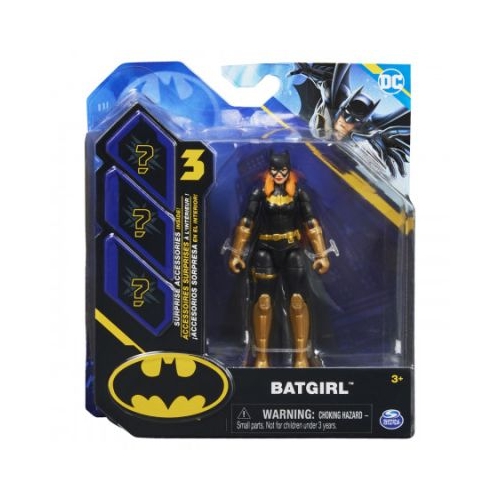 Figurina Batgirl articulata 10 cm cu 3 accesorii surpriza