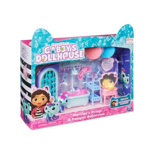 Baia pentru dichisit si rasfat a lui Mercat casa de lux Gabbys Dollhouse