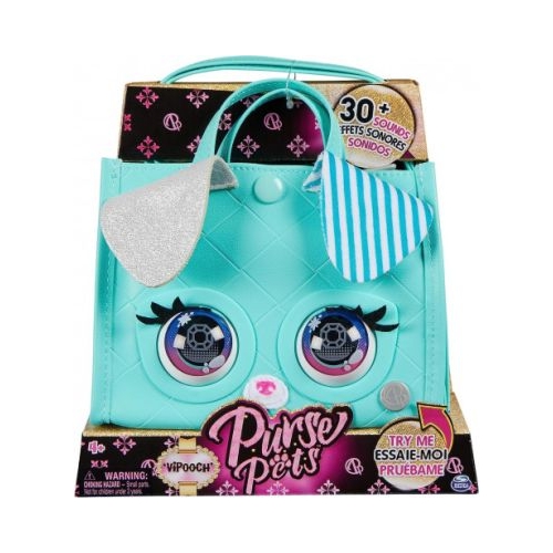Purse Pets Gentuta Tote interactiva Vipooch Spin Master