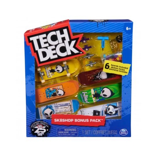 Pachet 6 piese cu accesorii Fingerboard Blind Tech Deck