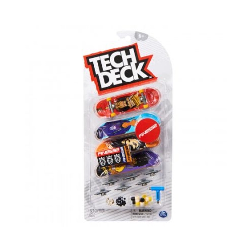 Pachet 4 piese Fingerboard Finesse 9. 6 cm Tech Deck