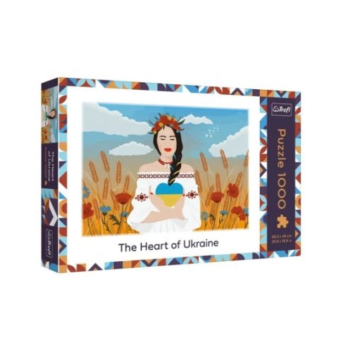 Puzzle 1000 Inima Ucrainei Trefl
