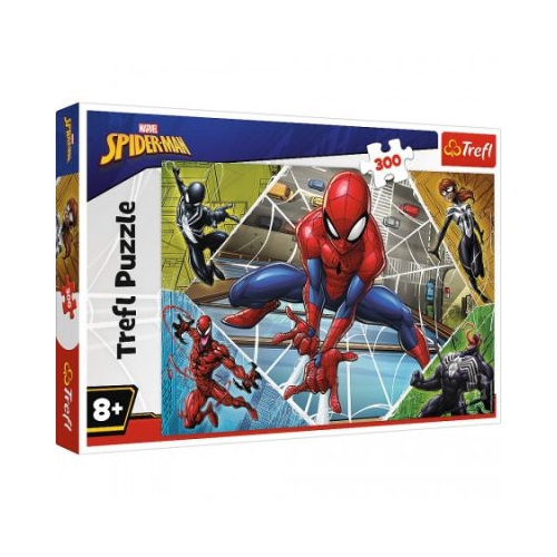 Puzzle 300. Marvel Spiderman Uimitorul om-paianjen Trefl