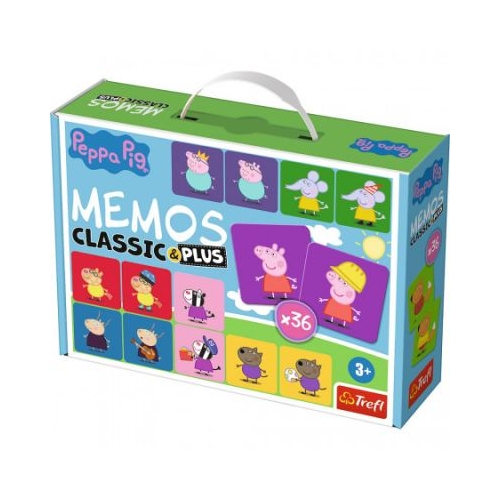 Joc Memos classic plus Peppa Pig Trefl