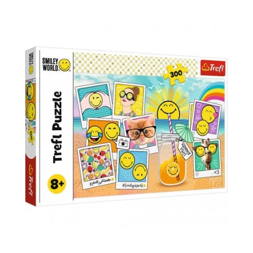 Puzzle 300 Zambete din vacanta Trefl