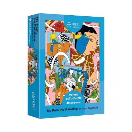 Puzzle UFT Velvet 500. Moda feminina Trefl