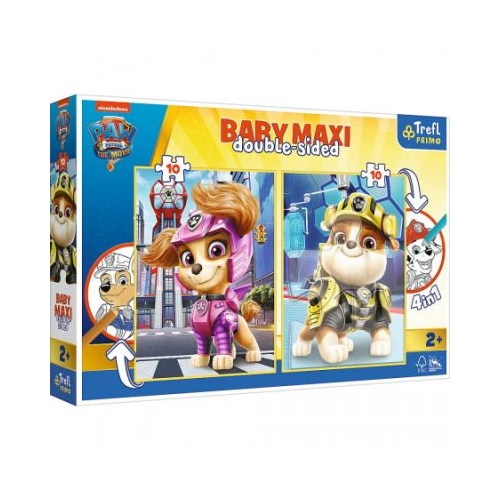 Puzzle Primo baby maxi 2x10 Patrula Catelusilor. Echipa Trefl
