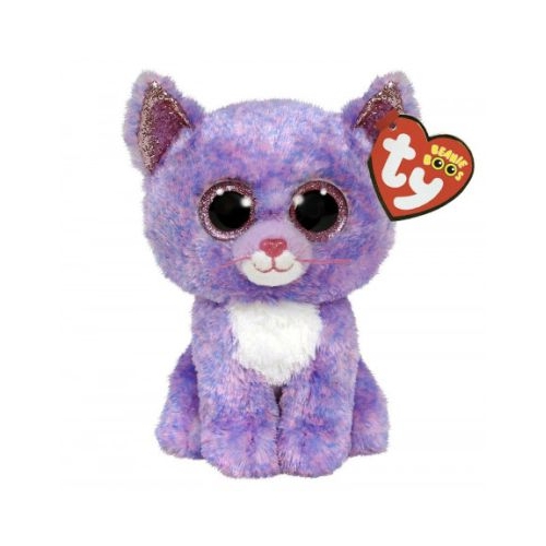 Plus 15 cm Pisica lavanda Ty