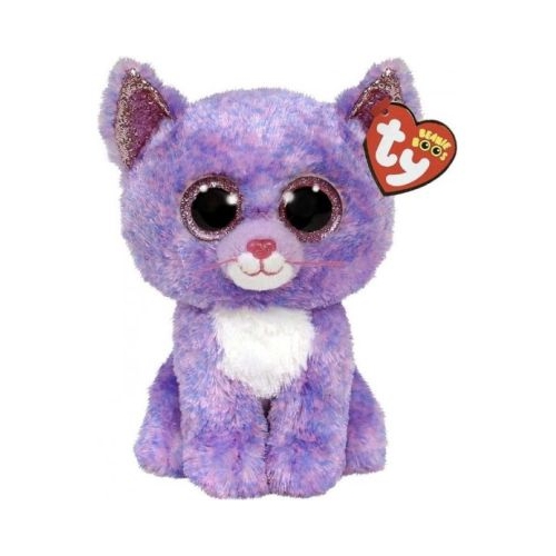 Plus 24 cm Pisica lavanda Ty