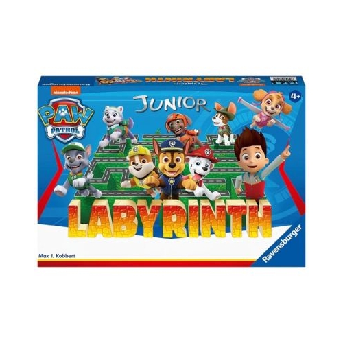 Joc labirint pentru copii de la 4 ani multilingv inclusiv RO Labyrinth Paw Patrol Junior Ravensburger