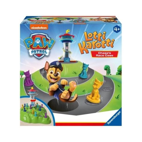 Joc de societate pentru copii de la 4 ani multilingv inclusiv RO Ravensburger Paw Patrol Funny Race