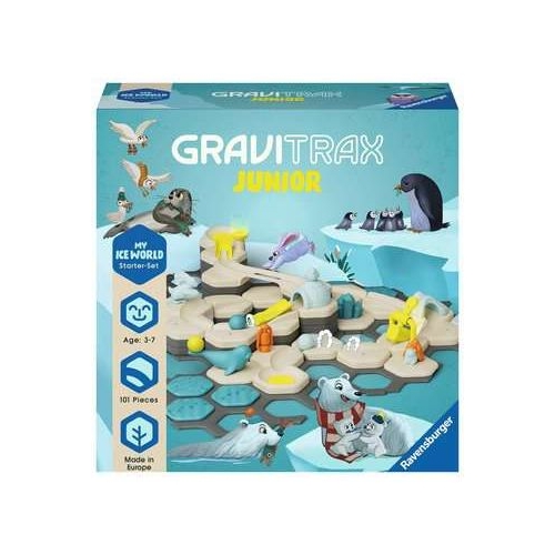 Joc de constructie pentru copii de la 3 ani Set de baza Lumea inghetata Gravitrax Junior My Ice World