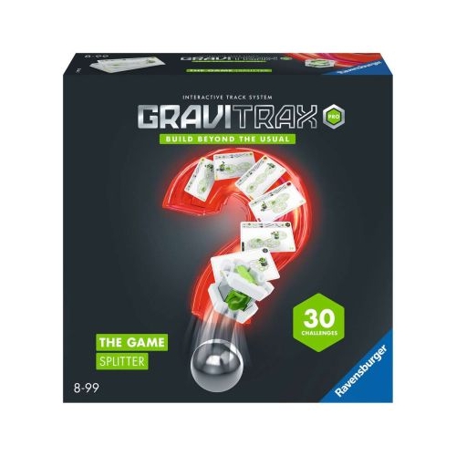 Joc de constructie set de baza cu 44 piese si 30 de provocari incluse Gravitrax PRO The Game Splitter