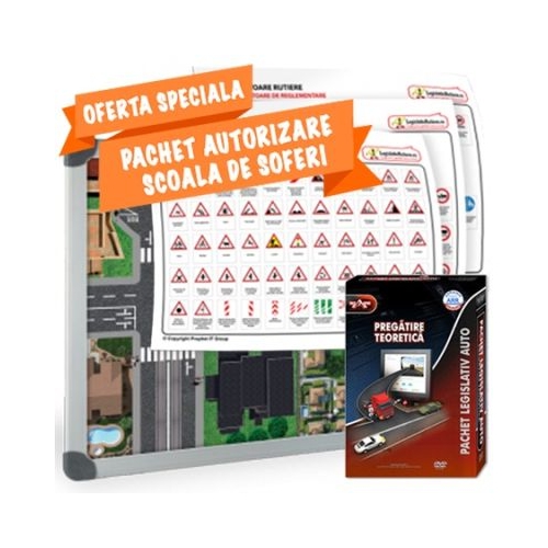 Pachet pentru autorizare scoala de soferi categoria B