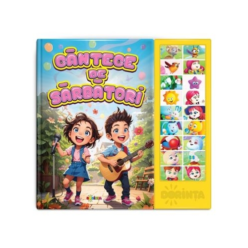 Carte cu sunete. Cantece de sarbatori