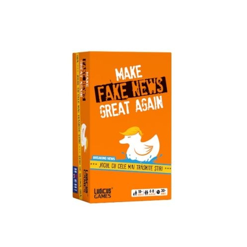 Joc Make Fake News great again editia romana