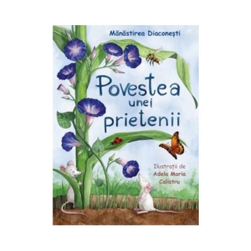 Povestea unei prietenii carte de citit si de colorat