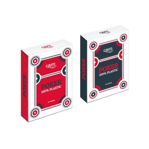 Carti de joc Poker 100 plastic Cayro