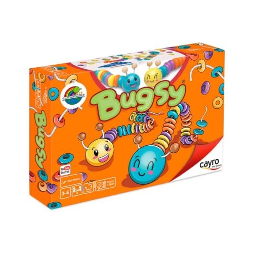 Joc educativ Bugsy din lemn Cayro