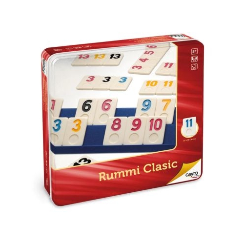 Joc Rummy Cayro Remi clasic in cutie metalica