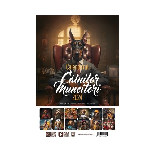 Calendarul cainilor muncitori 2024