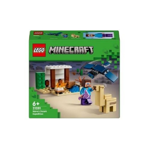 LEGO Minecraft. Expeditia lui Steve in desert 21251 75 piese