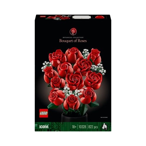 LEGO Icons Creator Expert. Buchet de trandafiri 10328 822 piese