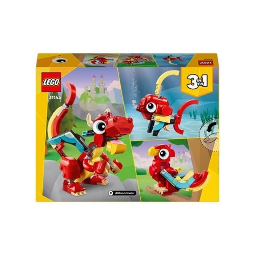 LEGO Creator. Dragon rosu 31145 149 piese