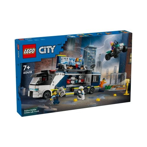 LEGO City. Laborator mobil de criminalistica 60418 674 piese