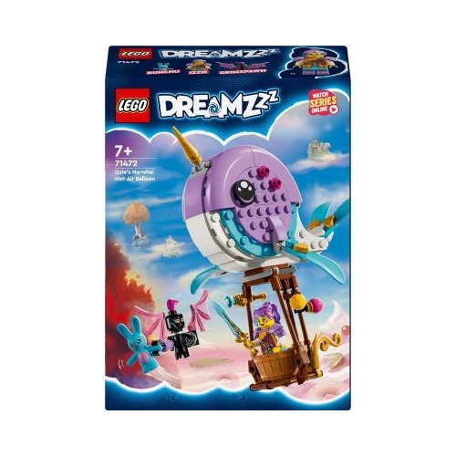 LEGO DREAMZzz. Balonul cu aer cald in forma de narval 71472 156 piese