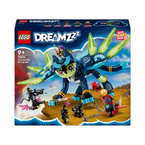 LEGO DREAMZzz. Zoey si pisica-bufnita Zian 71476 437 piese