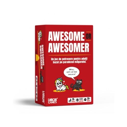 Joc de petrecere Awesome or awesomer Paradoxul magarului