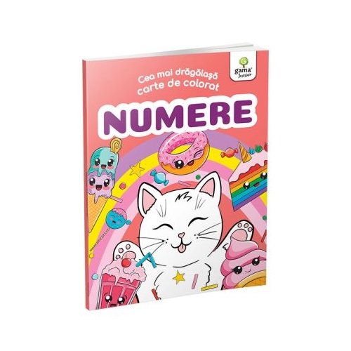 Numere. Cea mai dragalasa carte de colorat
