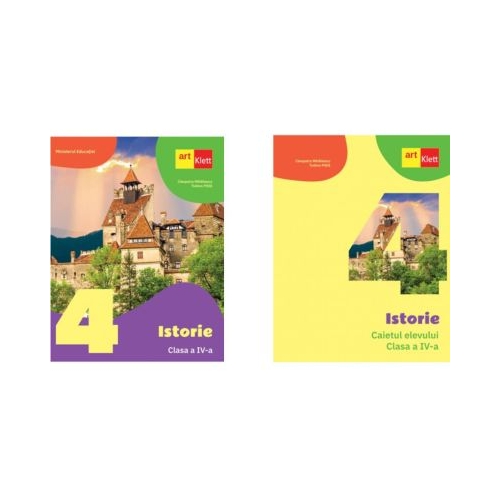 Pachet Istorie. Manualul si caietul elevului clasa a 4-a - Tudora Pitila Cleopatra Mihailescu