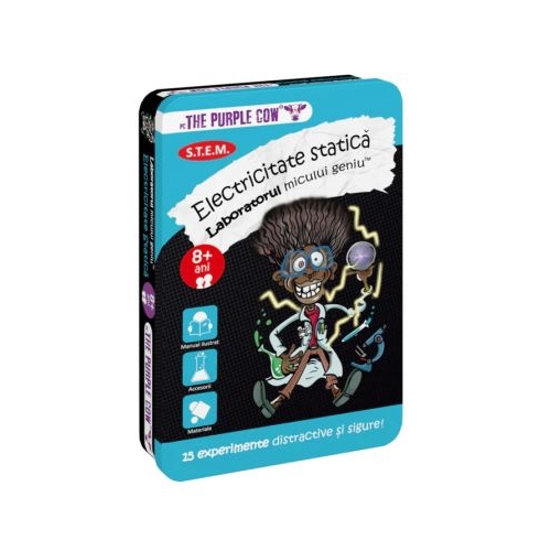 Laboratorul micului geniu. Electricitate statica