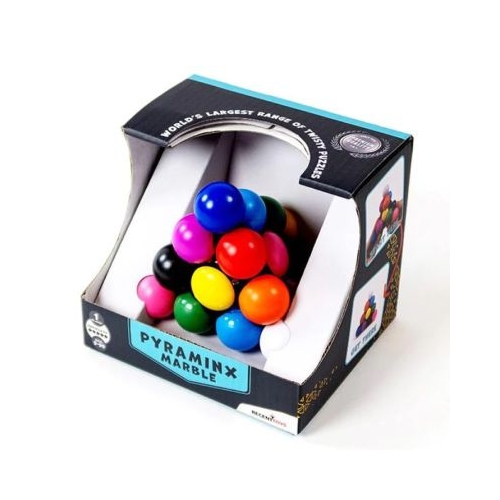 Joc logic Mefferts Pyraminx Marble