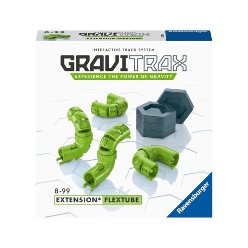 Joc de constructie Gravitrax Flextube Tub flexibil set de accesorii multilingv inclusiv romana