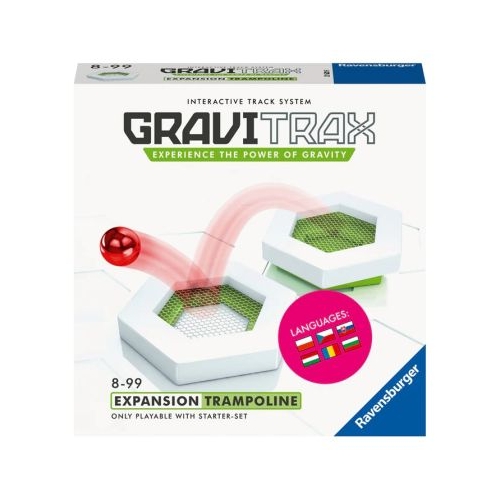 Joc de constructie Gravitrax Trampoline Trambulina set de accesorii multilingv inclusiv romana