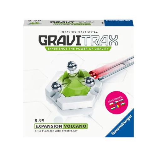 Joc de constructie Gravitrax Volcano Vulcan set de accesorii multilingv inclusiv romana