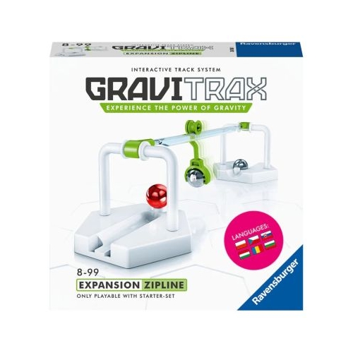 Joc de constructie Gravitrax Zipline Tiroliana set de accesorii multilingv inclusiv romana