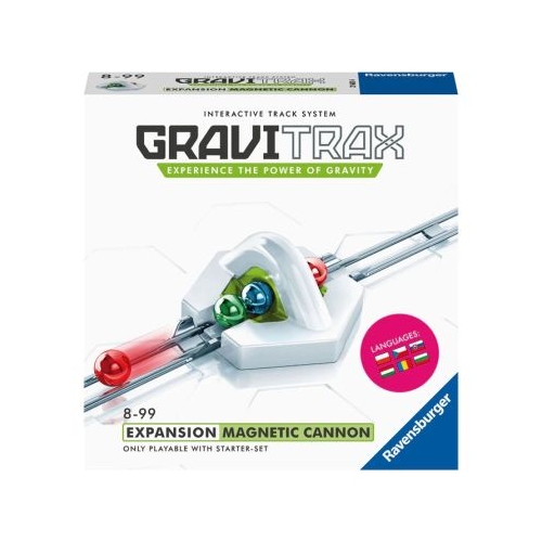 Joc de constructie Gravitrax Magnetic Cannon Tun Magnetic set de accesorii multilingv inclusiv romana