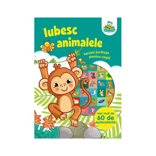 Iubesc animalele. Sarcini jucause pentru copii