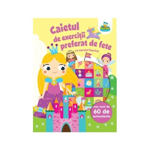 Caietul de exercitii preferat de fete