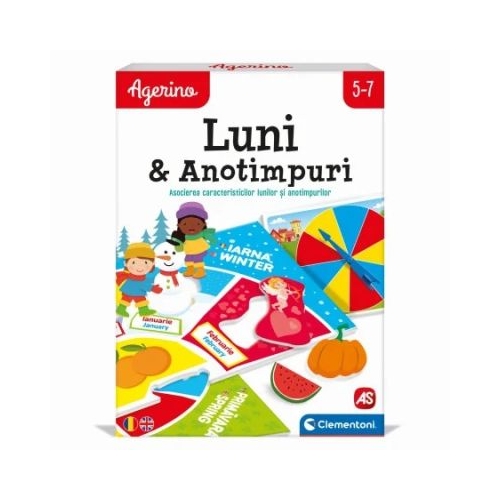 Joc educativ Agerino Luni si anotimpuri