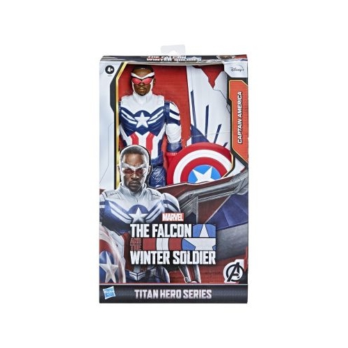 Figurina Titan Hero Captain America Sam Wilson 30 cm Avengers
