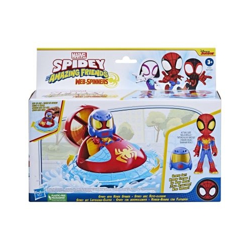 Set masinuta si figurina Spidey Spidey prietenii extraordinari