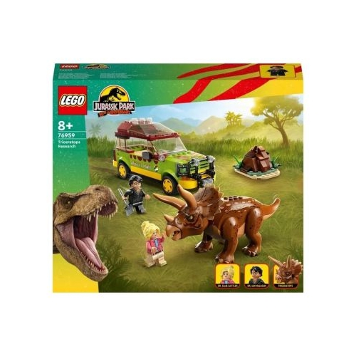 LEGO Jurassic World. Cercetarea dinozaurului Triceratops 76959 281 piese
